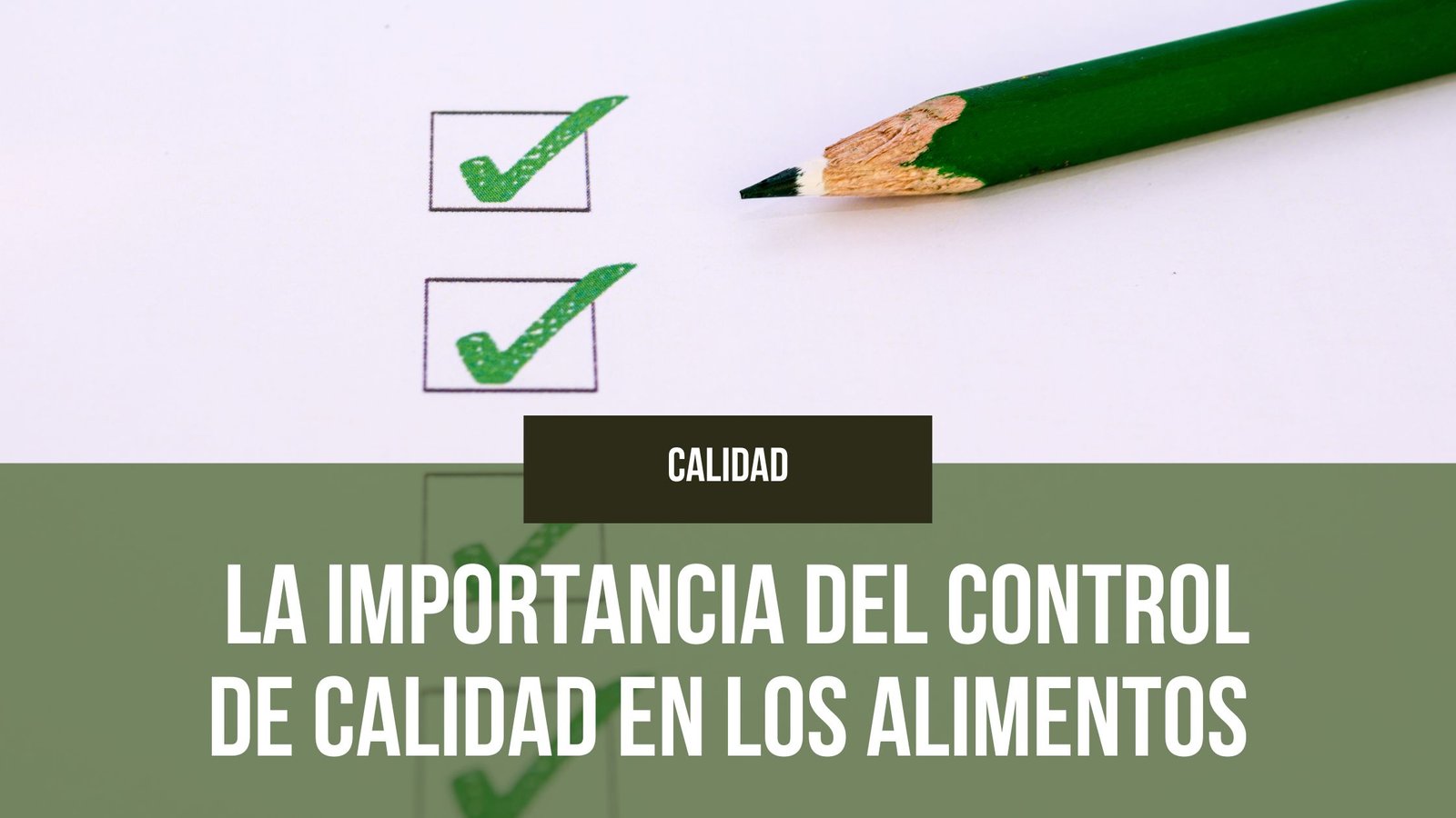 Control De Calidad En La Industria De Alimentos | Química Herbal